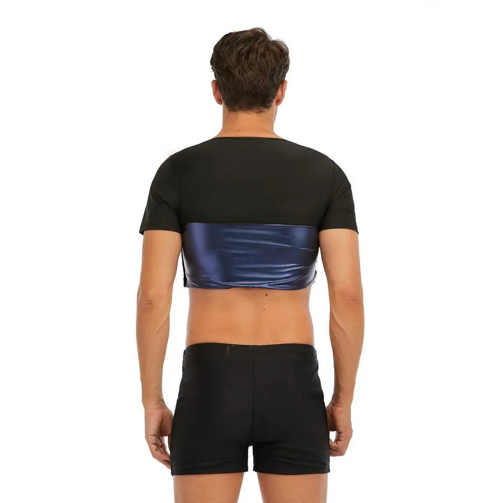 Men Shapewear Waist Traine Thermo Sweat Tops