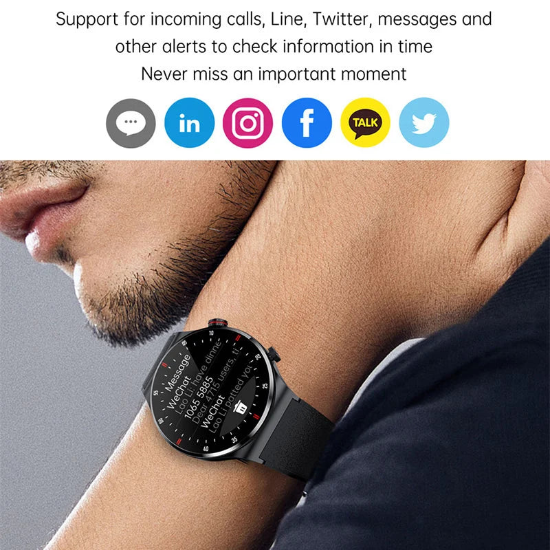 Xiaomi Mijia ECG+PPG Business Smart Watch Men Bluetooth