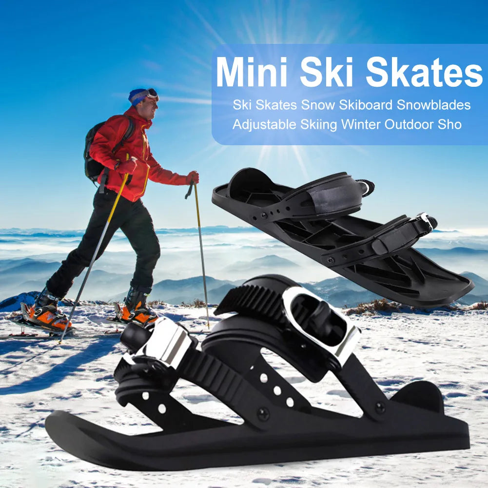 Skis Boots Skiboards Adjustable Short Mini Skating Ski Shoes