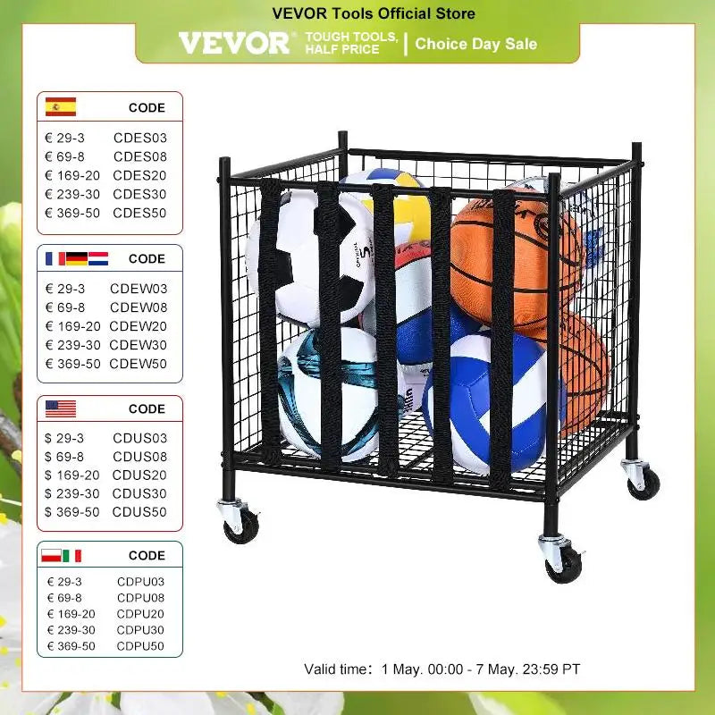 Ball Storage Cart