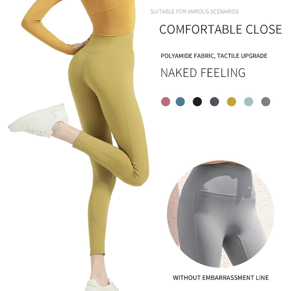 US Stock OhSunny High Waist Leggings Push Up