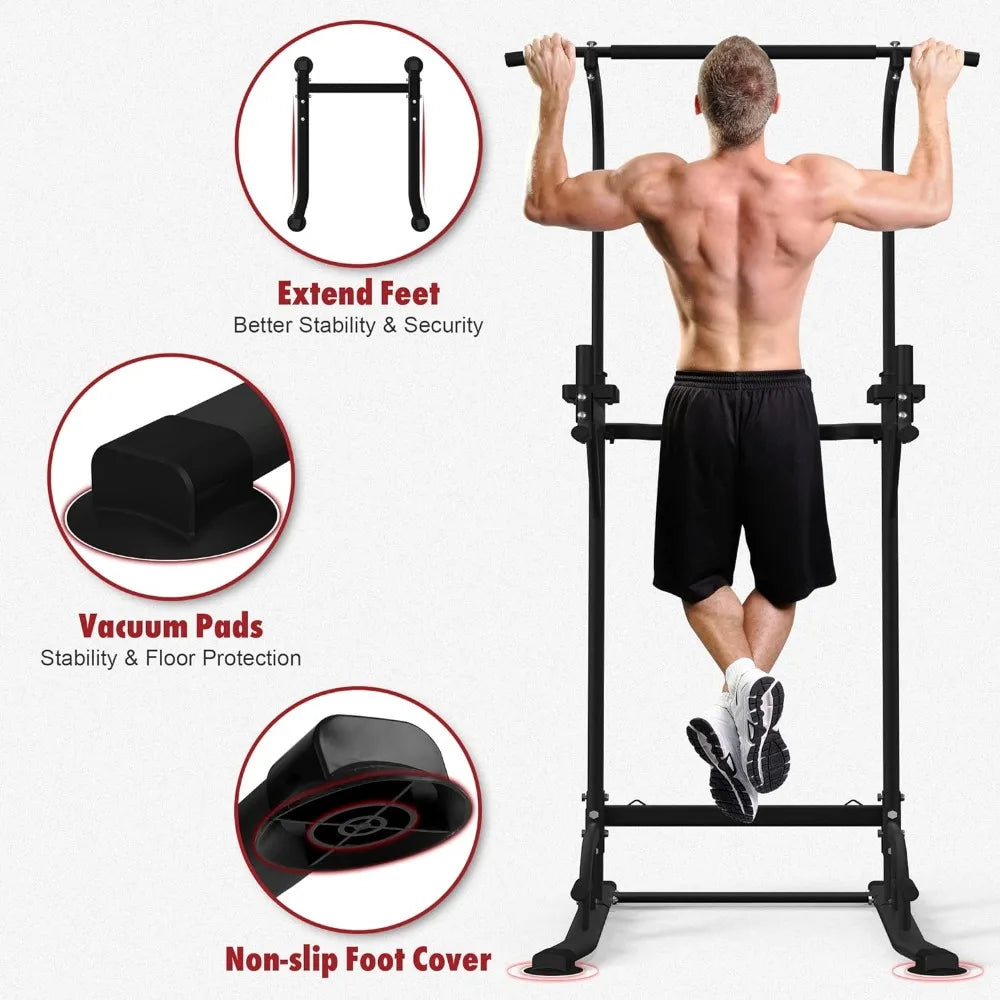 Power Tower Dip Bar Station Multi-Function Pull-Up Bar