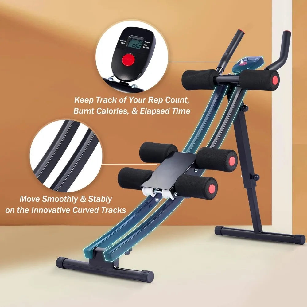 Ab Machine for Home Gym, Core Strength Training