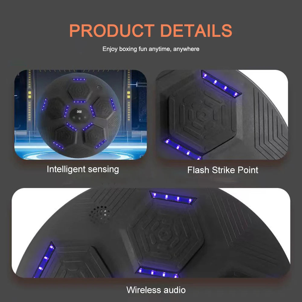 LED Smart Music Boxing Machine