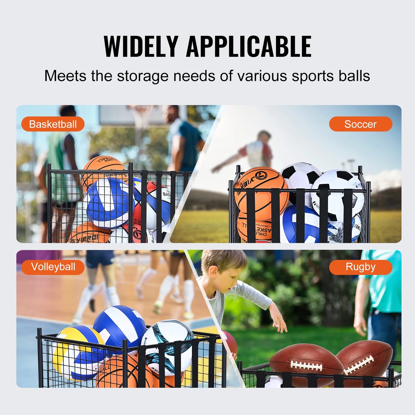 Ball Storage Cart