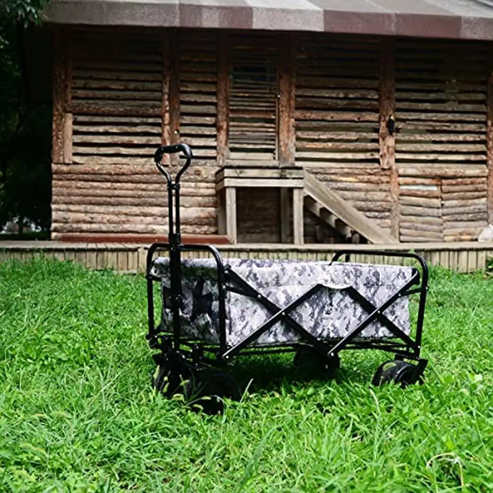 Heavy Duty Foldable Beach Wagon Cart