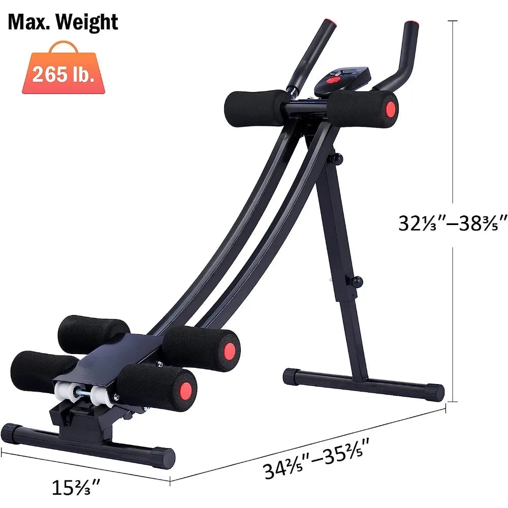 Ab Machine for Home Gym, Core Strength Training