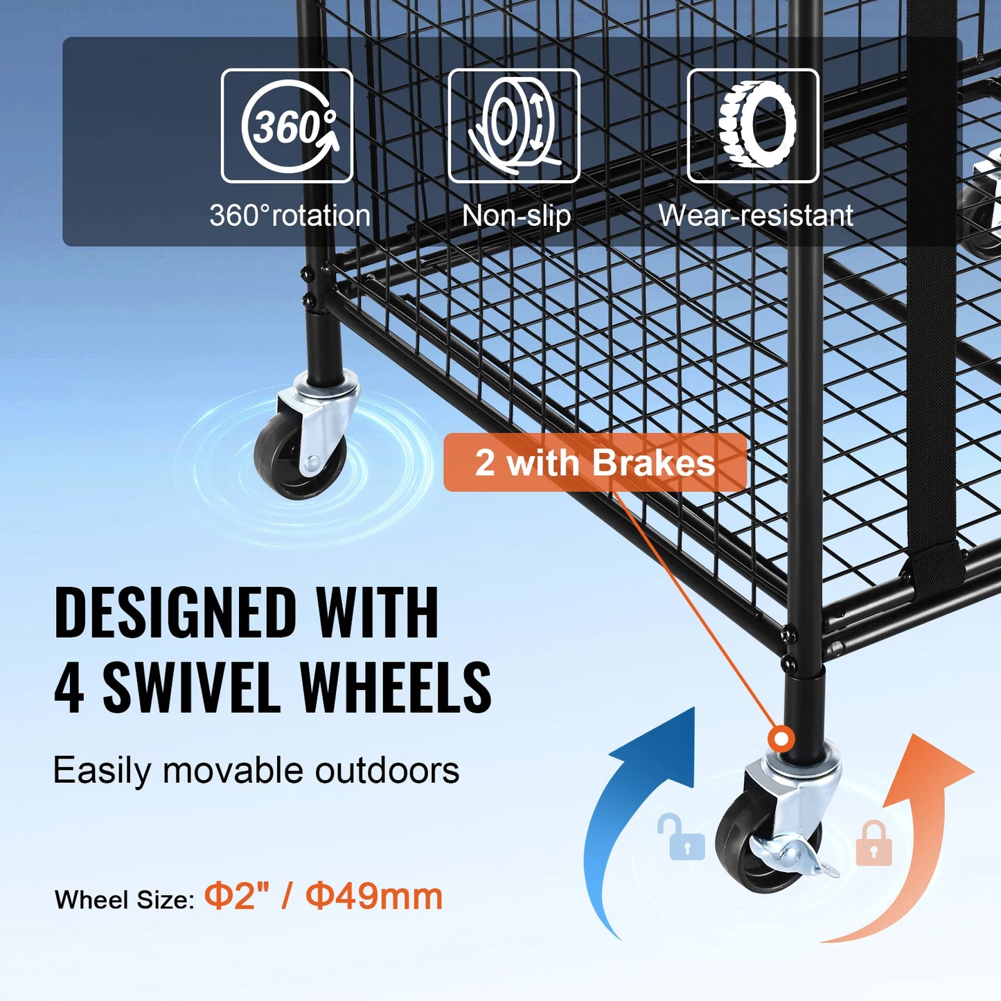 Ball Storage Cart